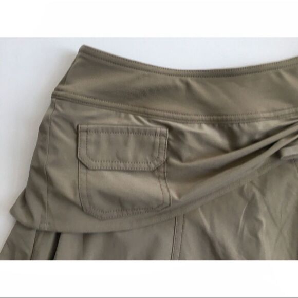 Athleta Wherever Skirt Skort Tan 2 - Picture 5 of 7